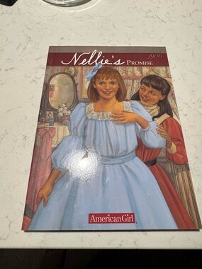 American Girl Nellie's Promise Book - Light Blue & Red Cover